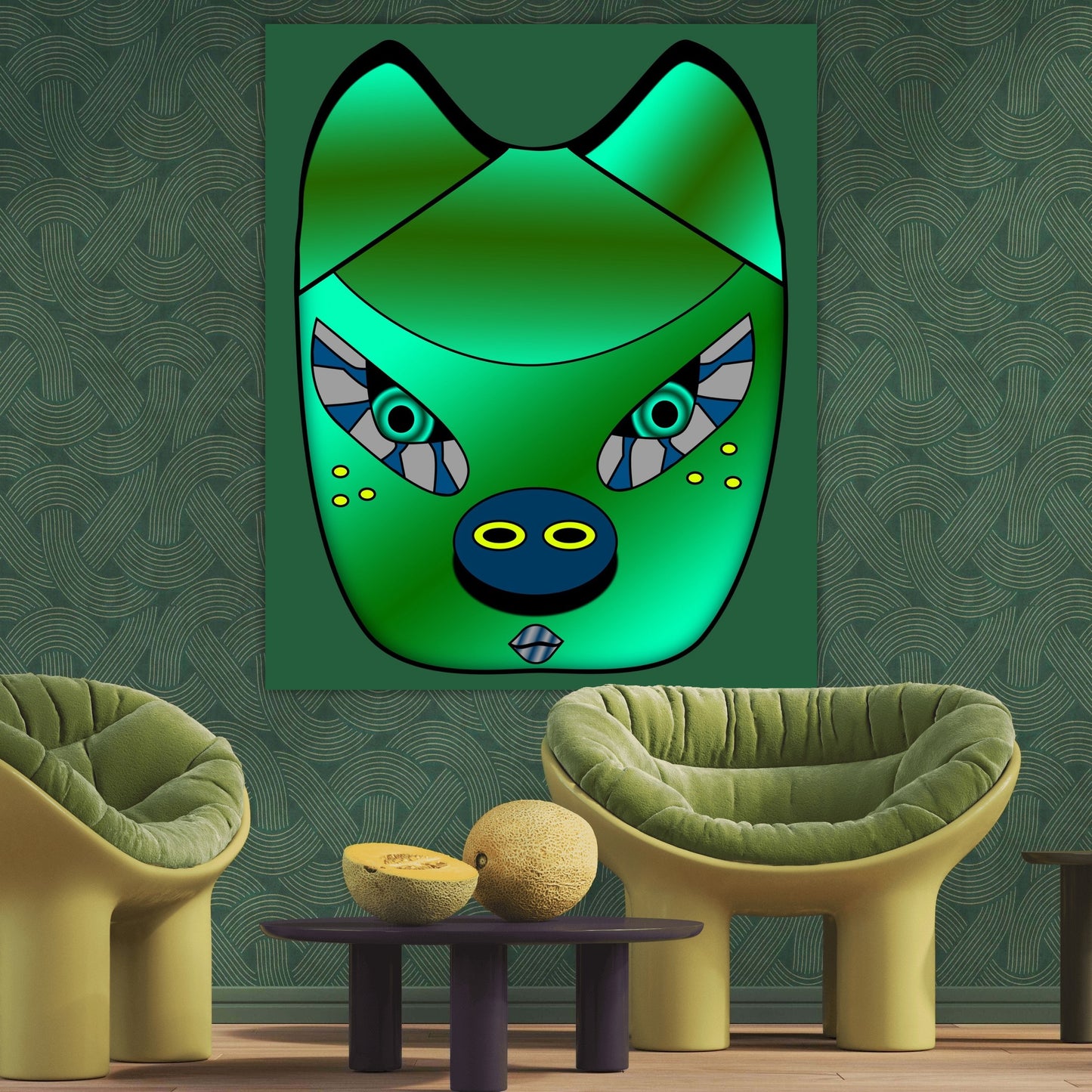 Faces Of Mortality Archival Matte Print
