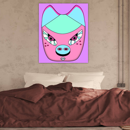 Faces Of Mortality Archival Matte Print
