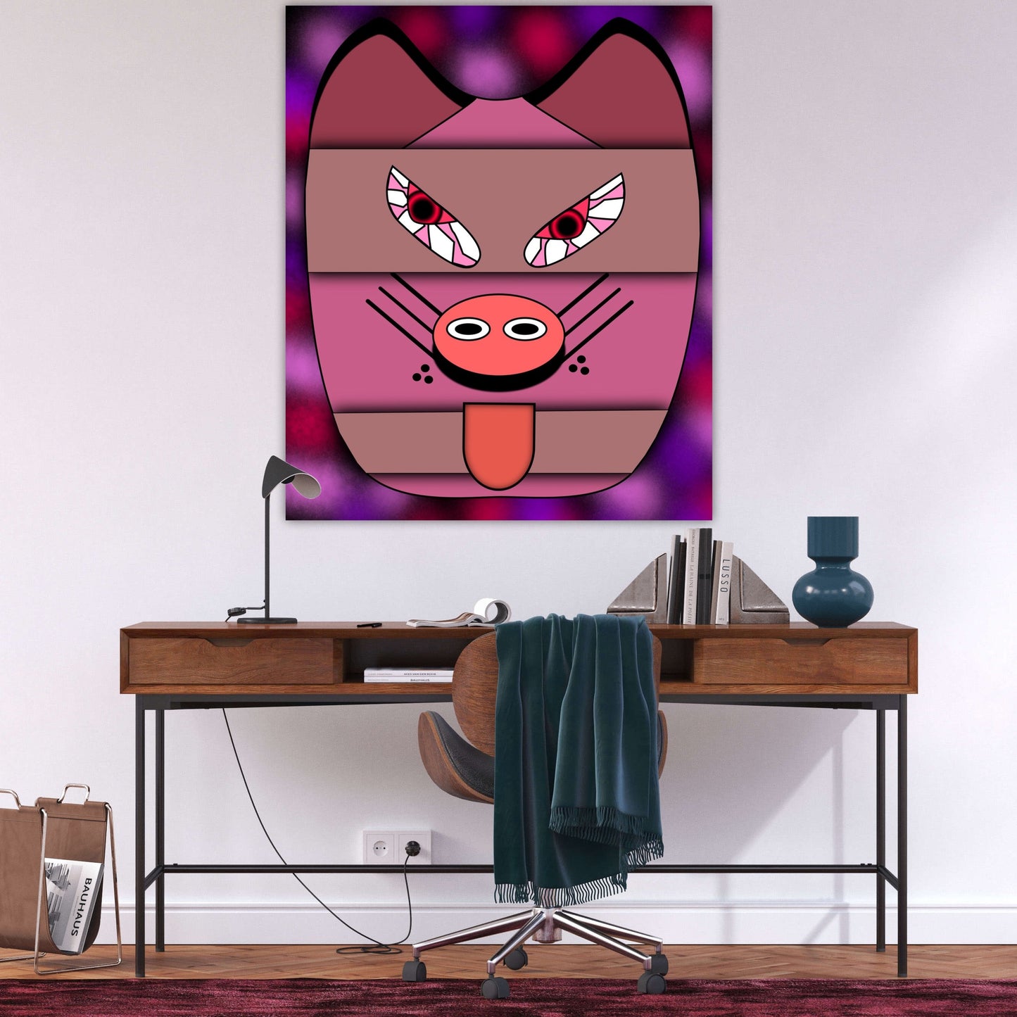 Faces Of Mortality Archival Matte Print