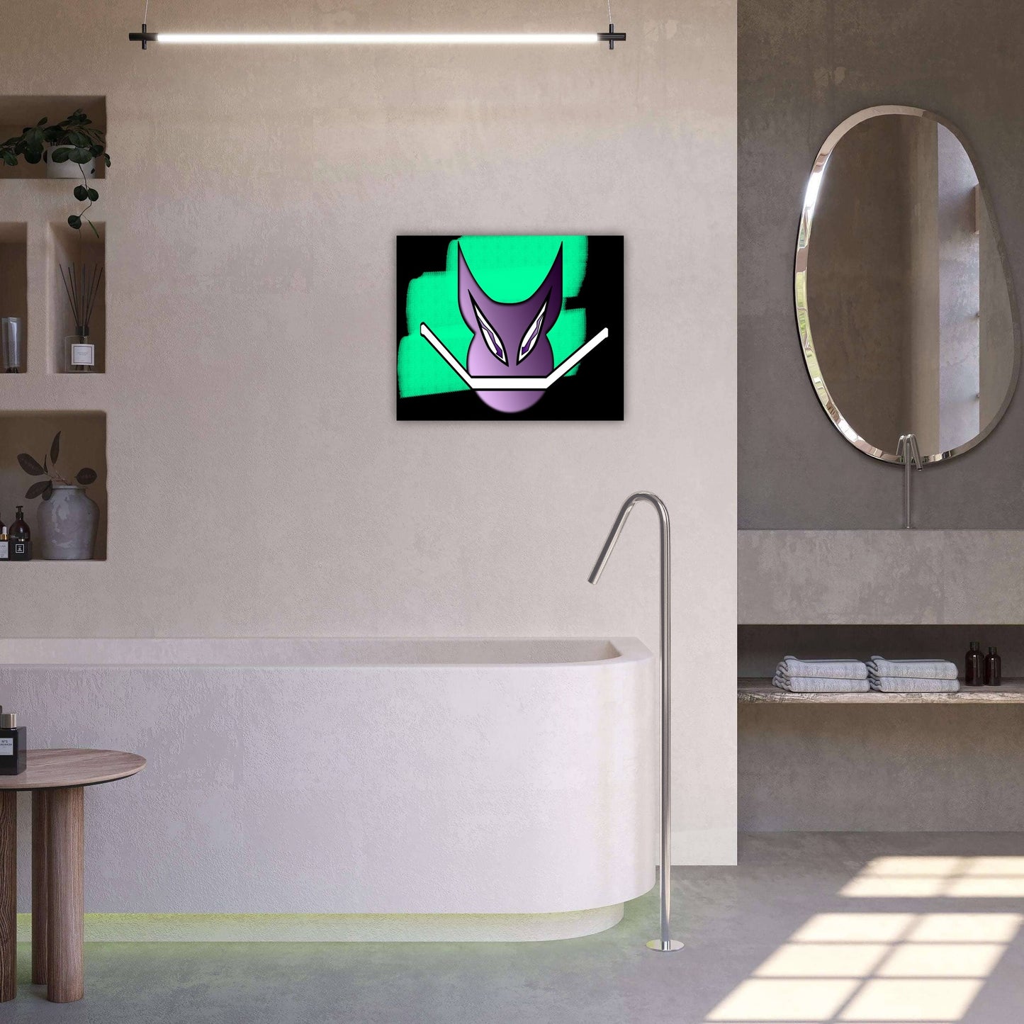 Mouth Tape Demon Archival Matte Print