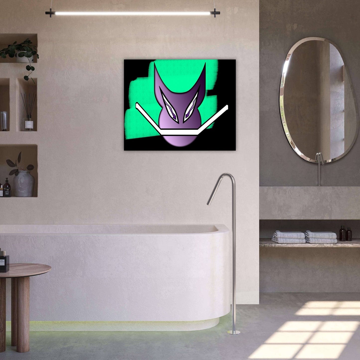 Mouth Tape Demon Archival Matte Print