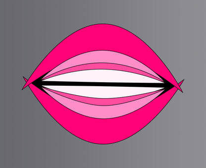 Mouth Love Archival Matte Print