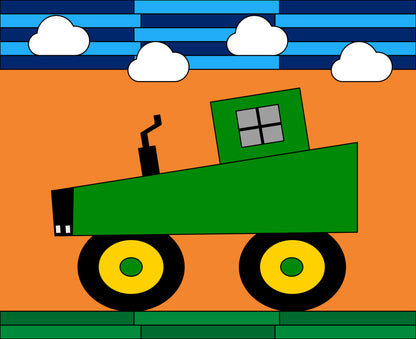 El Tractor Archival Matte Print