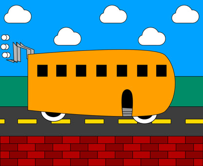 The Bus Archival Matte Print
